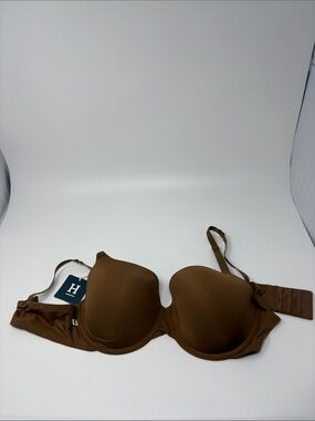 Harper Wilde Smooth Molded Bra in Deep Brown
